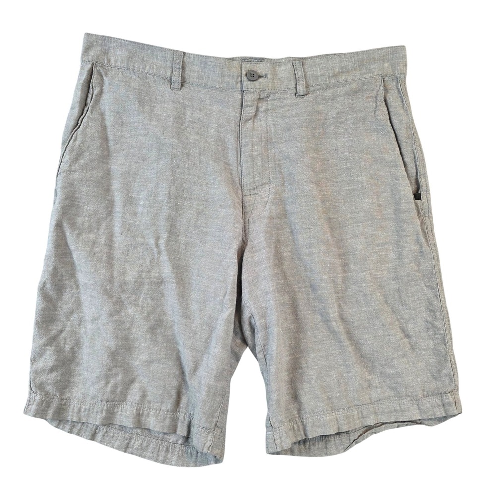 Patagonia Mens 32 Hemp Organic Cotton Shorts Forge Grey 57735 Lightweight Casual